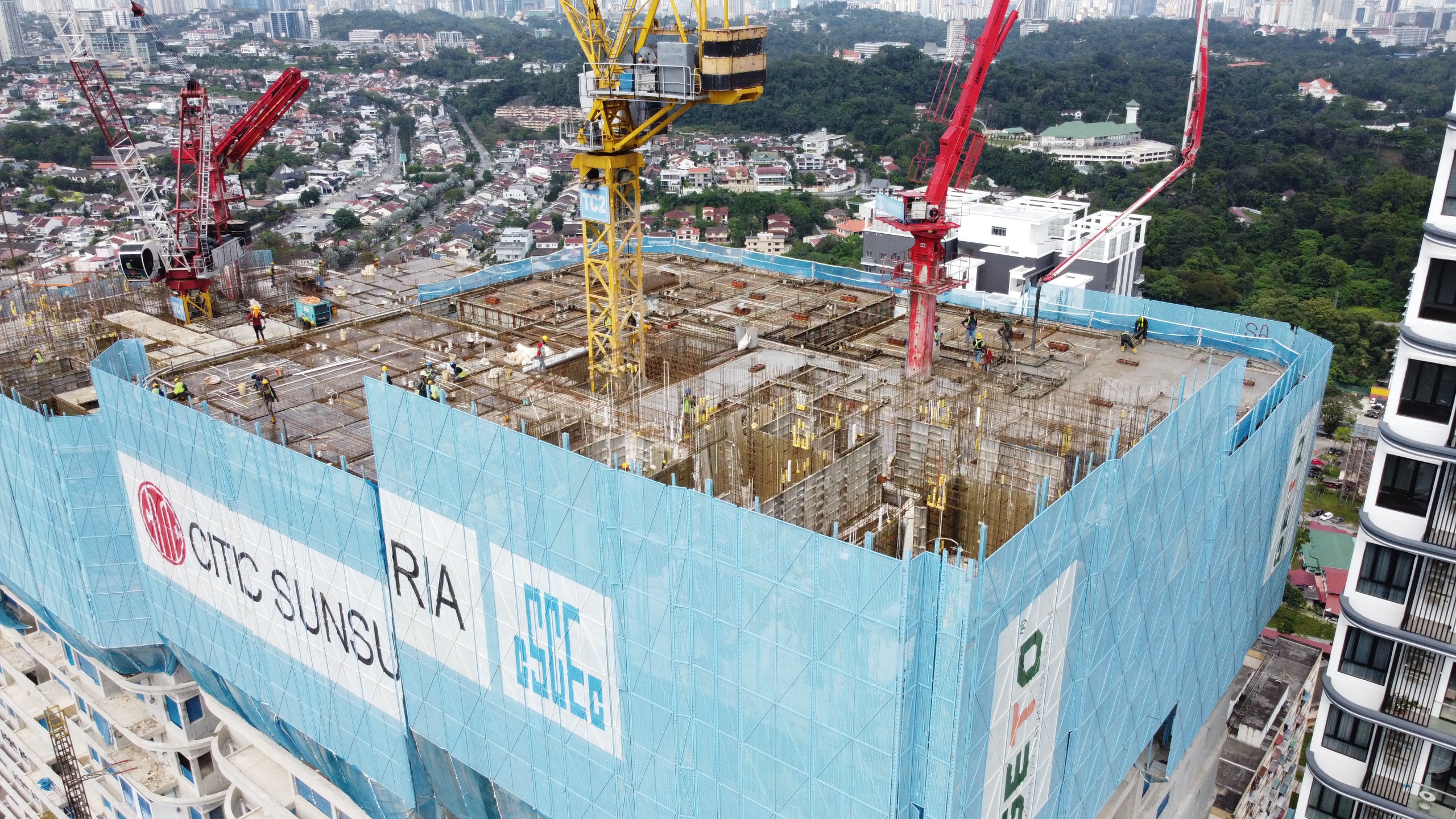 Bangsar Hill Park Tower C - Structural Framework