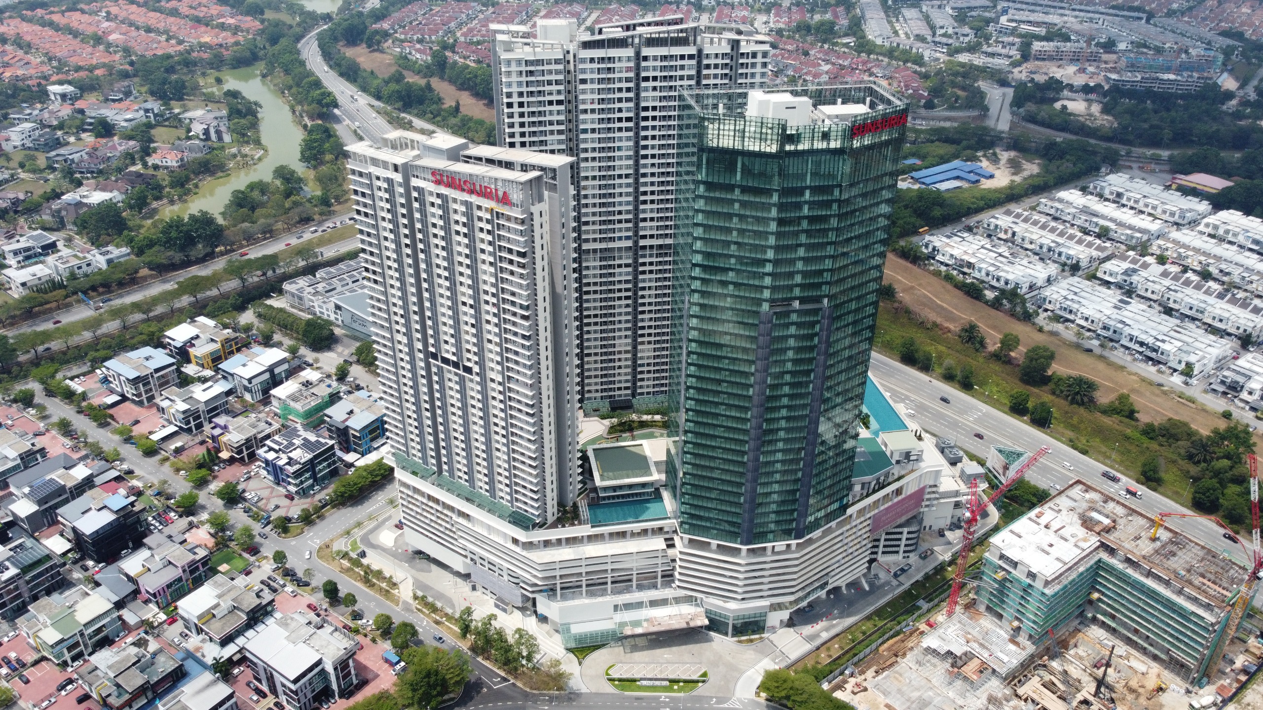 Sunsuria Forum Corporate Office - RC Structure Construction in Setia Alam