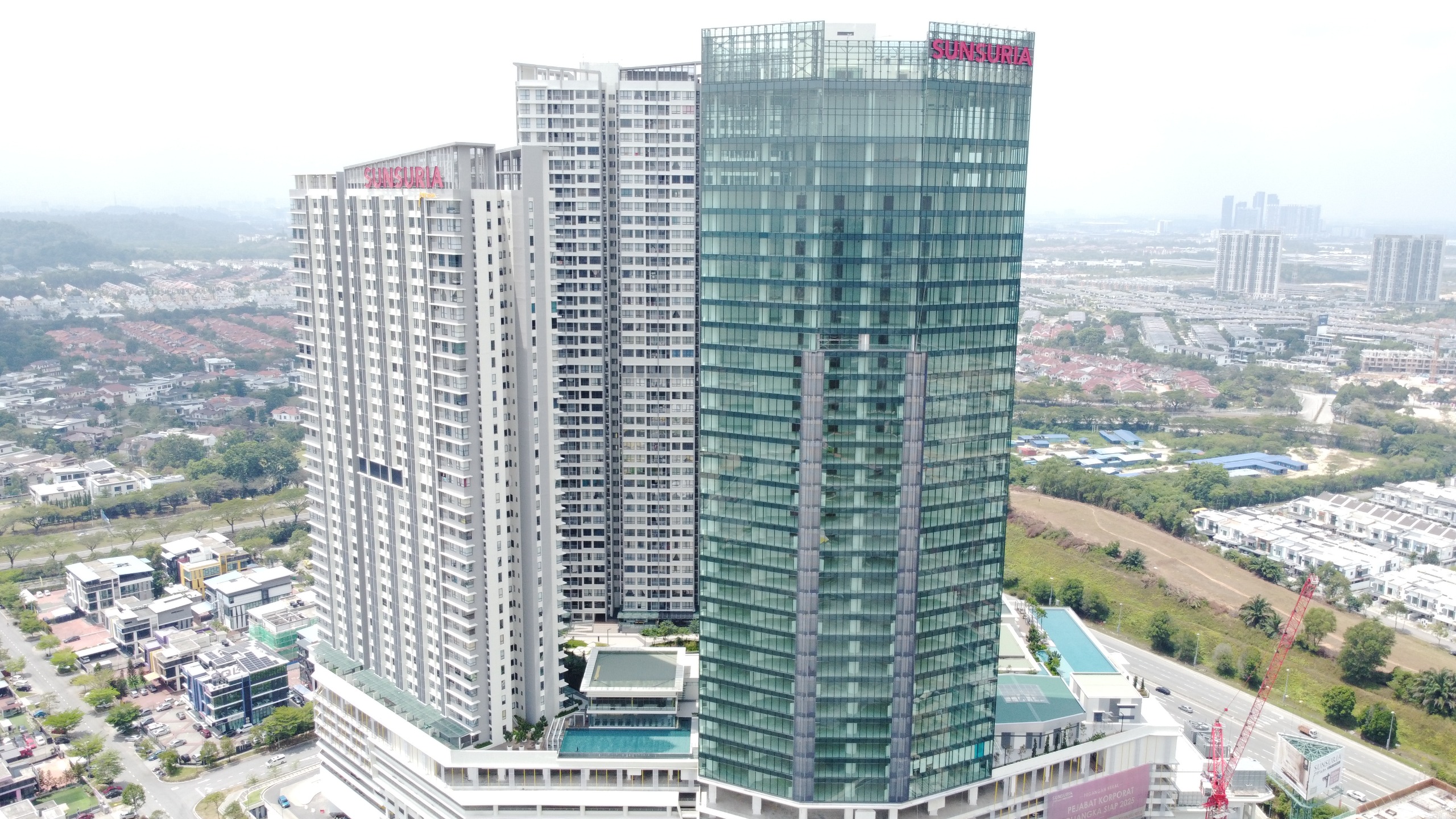 Sunsuria Forum Corporate Office - Completed Structure