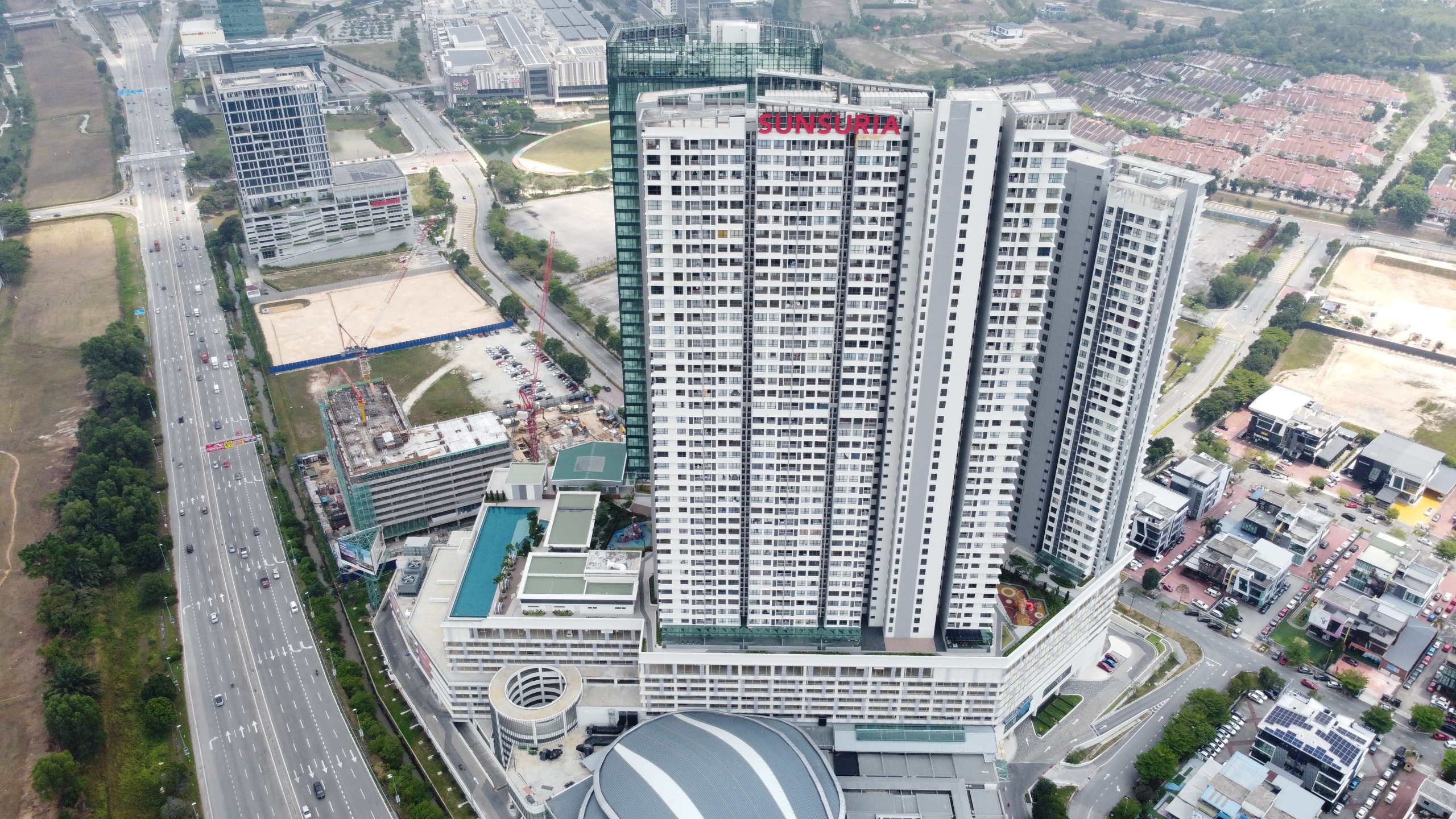 Sunsuria Forum Residential Suites - Construction Progress