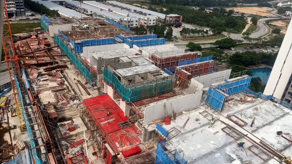 The Chapter Sunsuria - Foundation Works