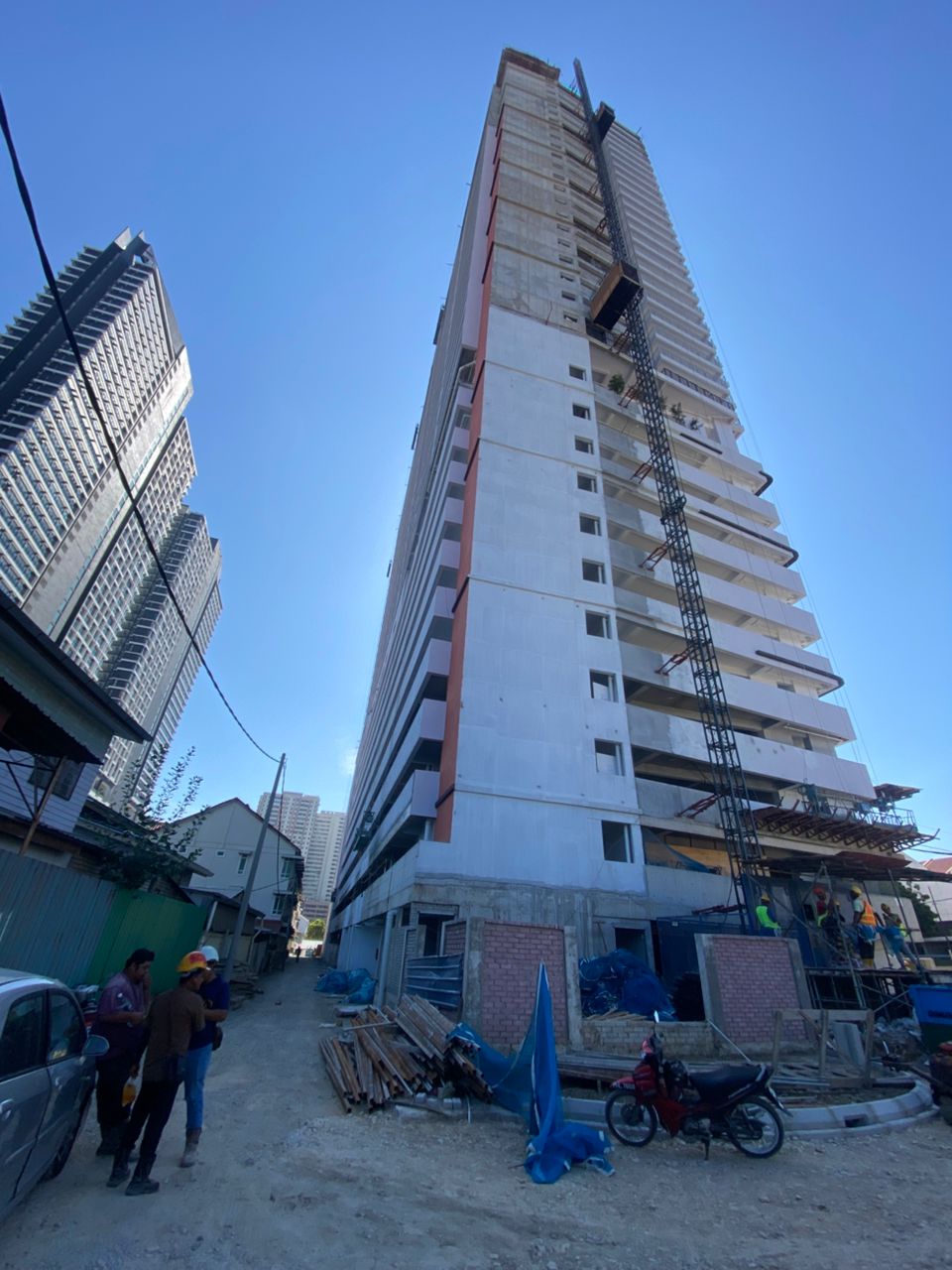 VST Jelutong Central Residence - Foundation Works