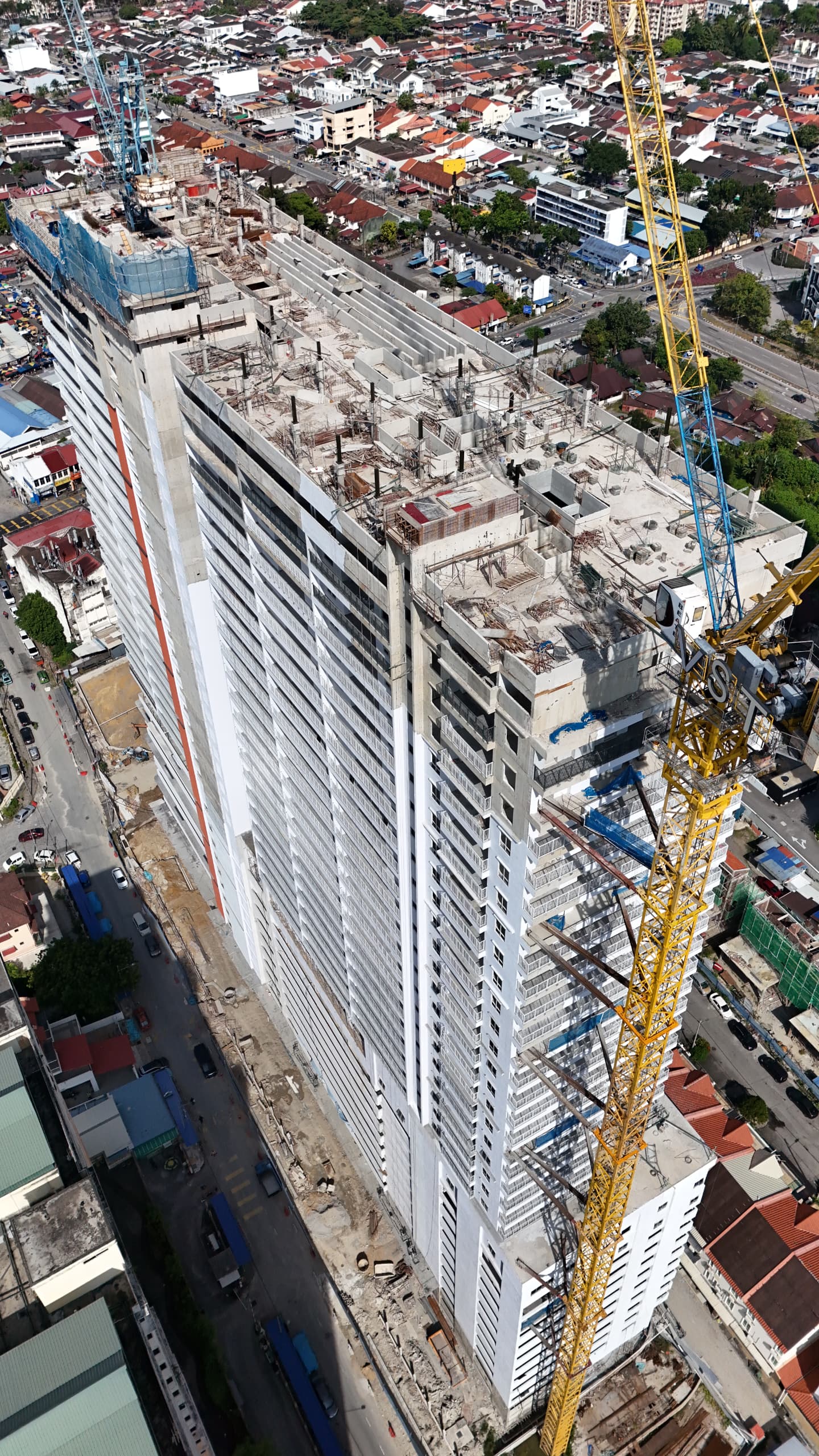 VST Jelutong Central Residence - Concrete Pouring