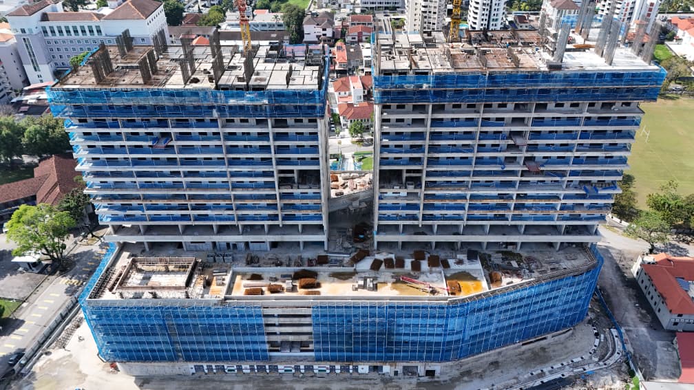 VST Pykett Lumina Residence - Concrete Pouring